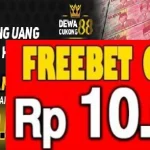 Dewacukong88 Kasih Freebet Gratis 10K Tanpa Deposit